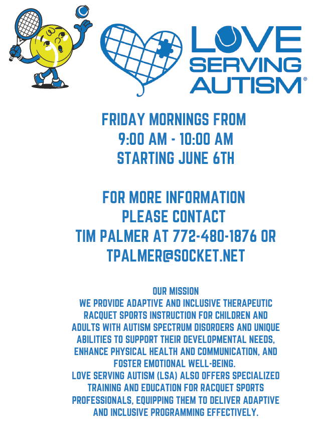 Love Serving Autism Flyer