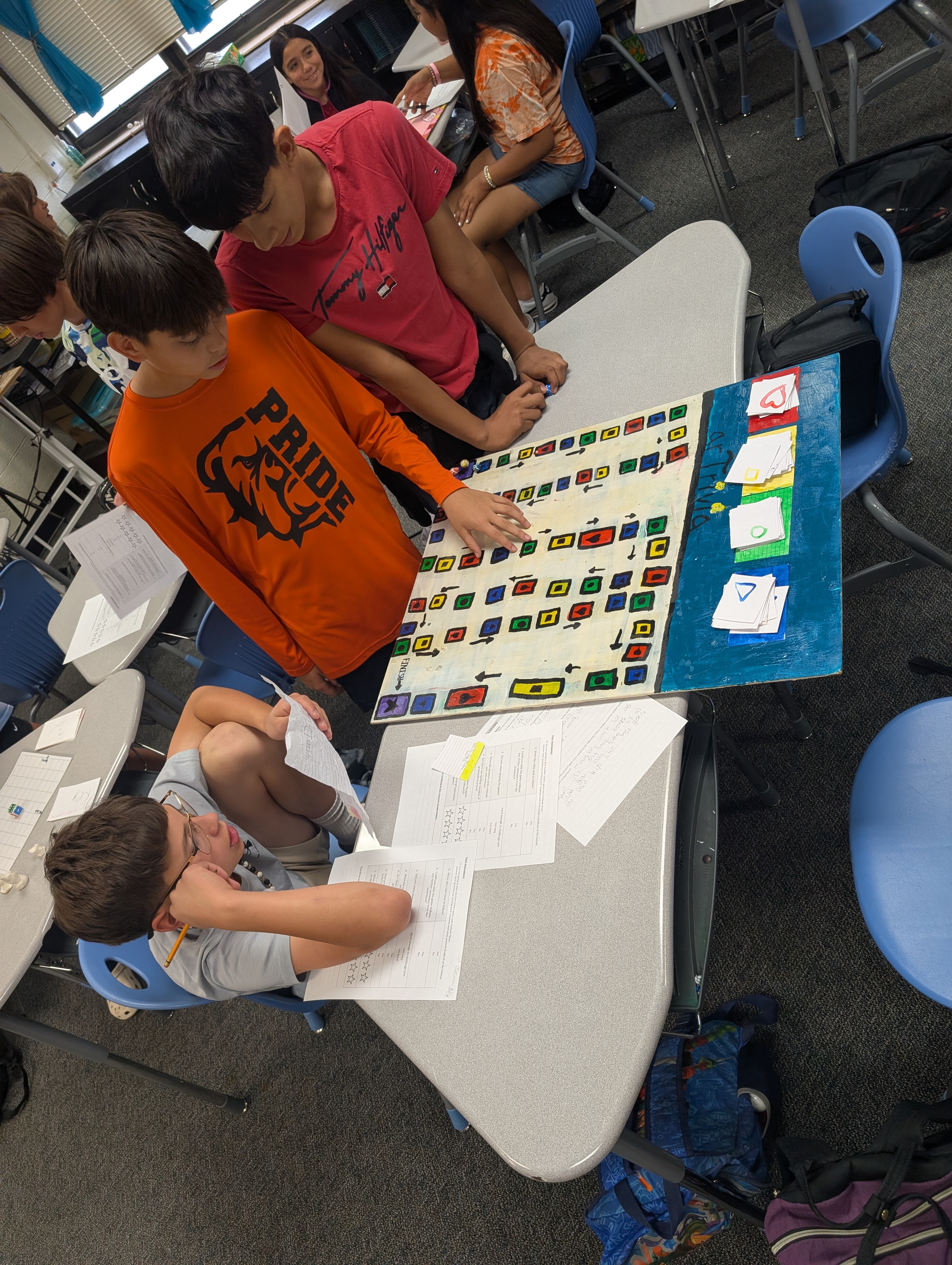 6th Grade Board Game