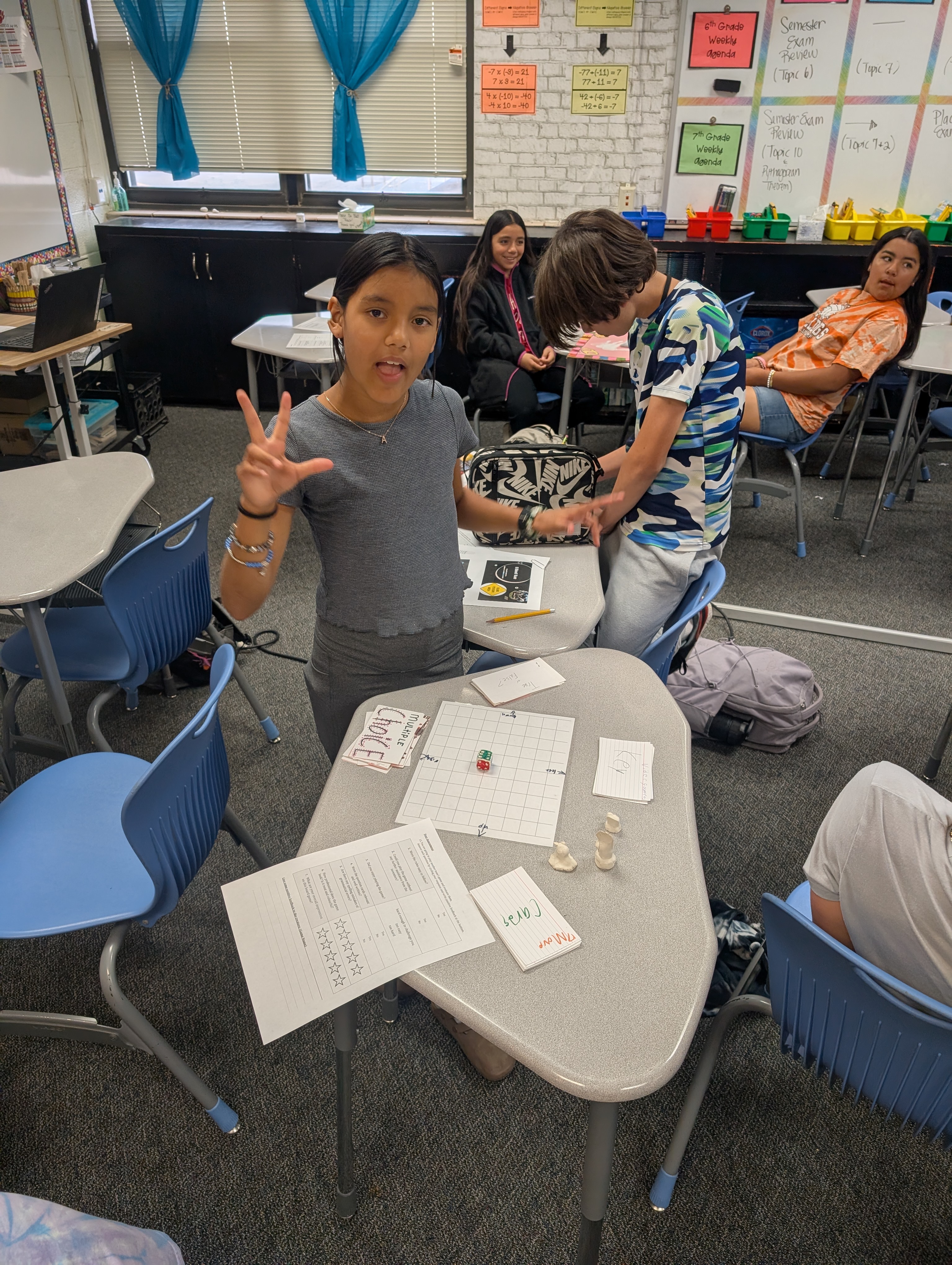 6th Grade Board Game