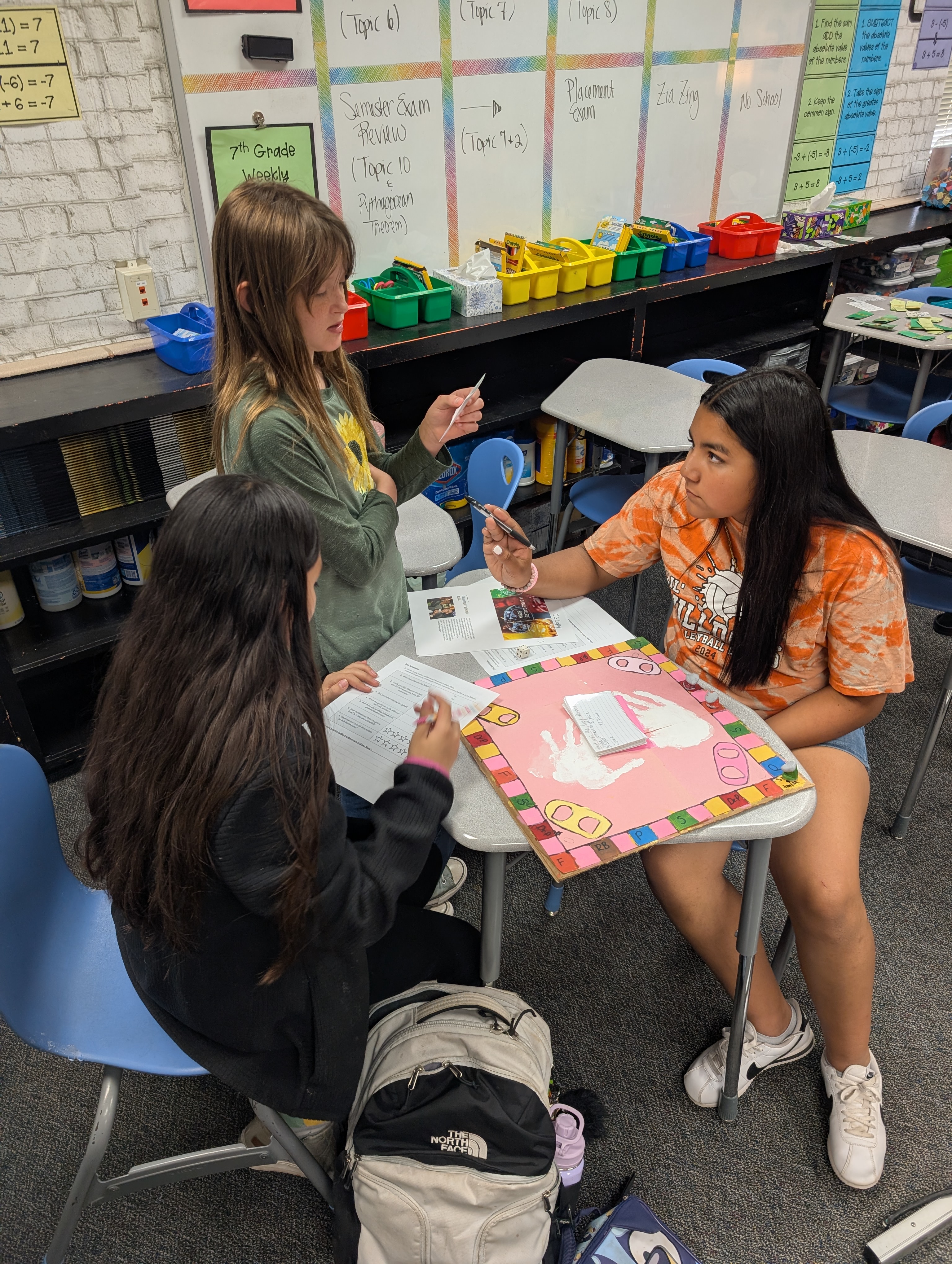 6th Grade Board Game