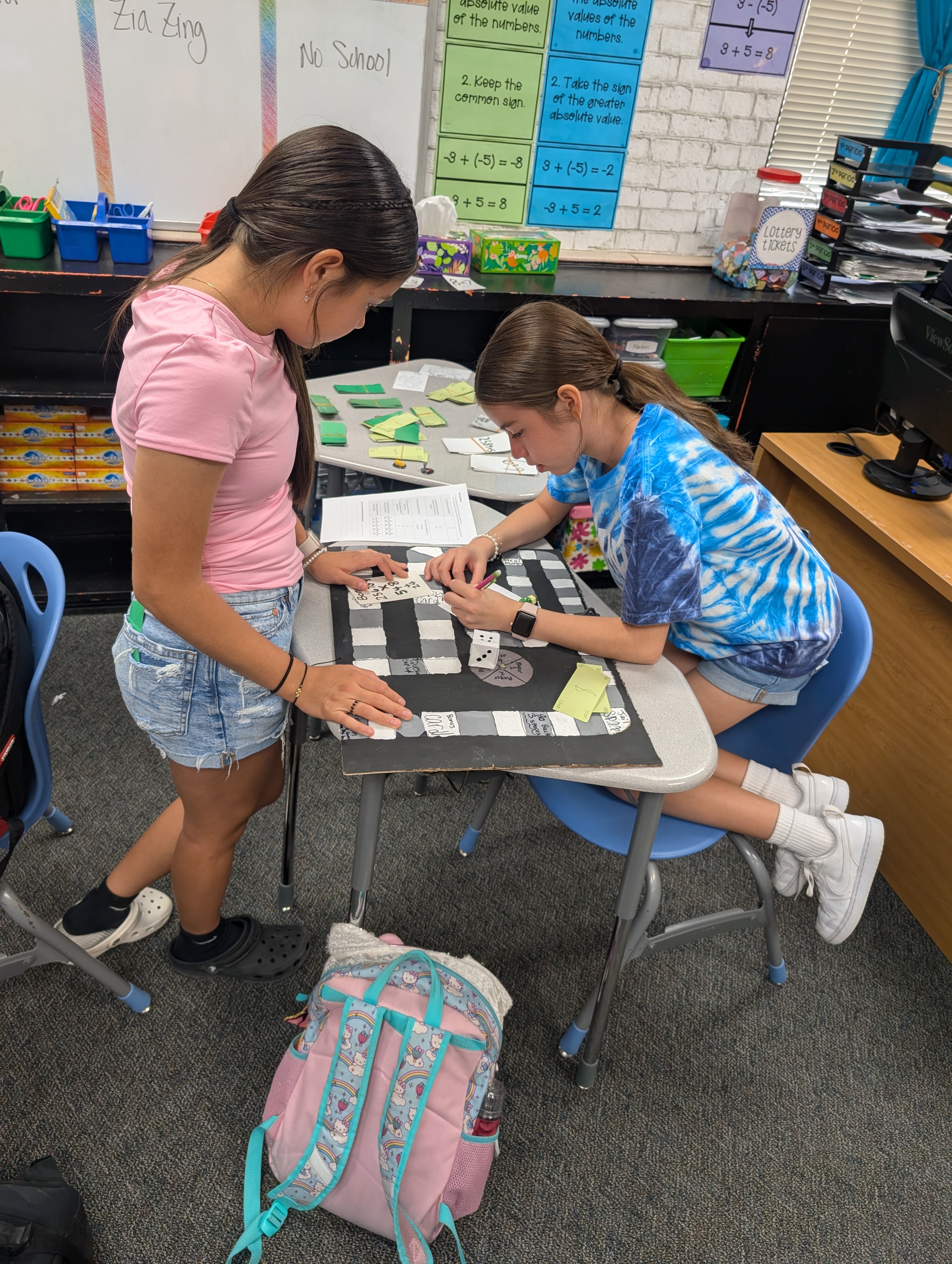 6th Grade Board Game