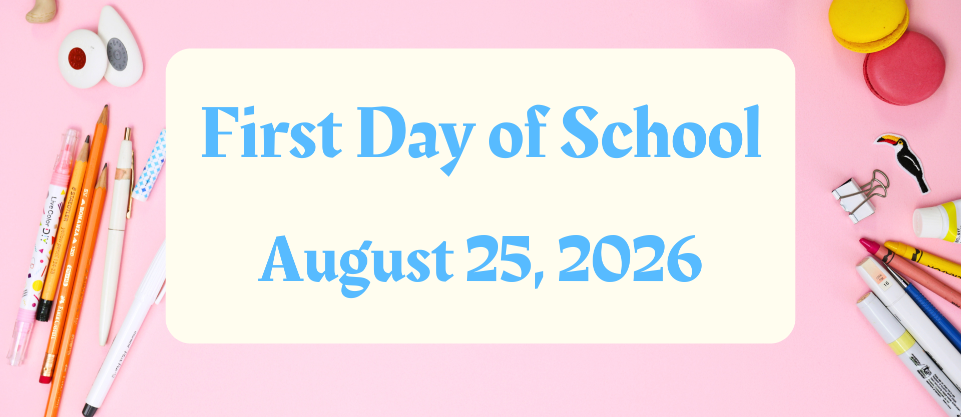 First Day of School