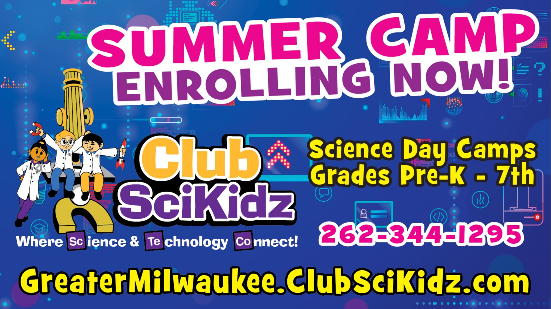 club Sci Kidz where science and technology connect 