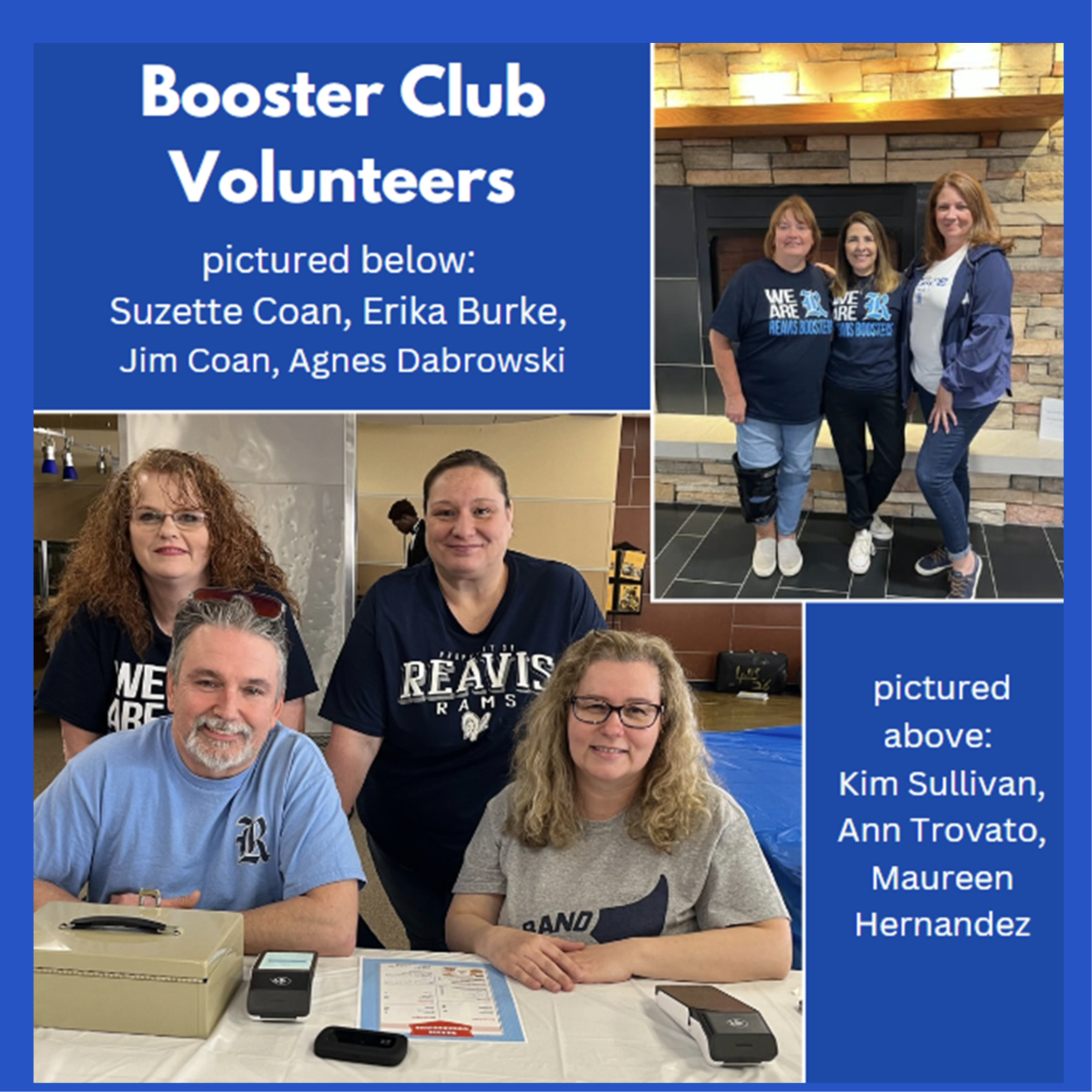 booster club volunteers