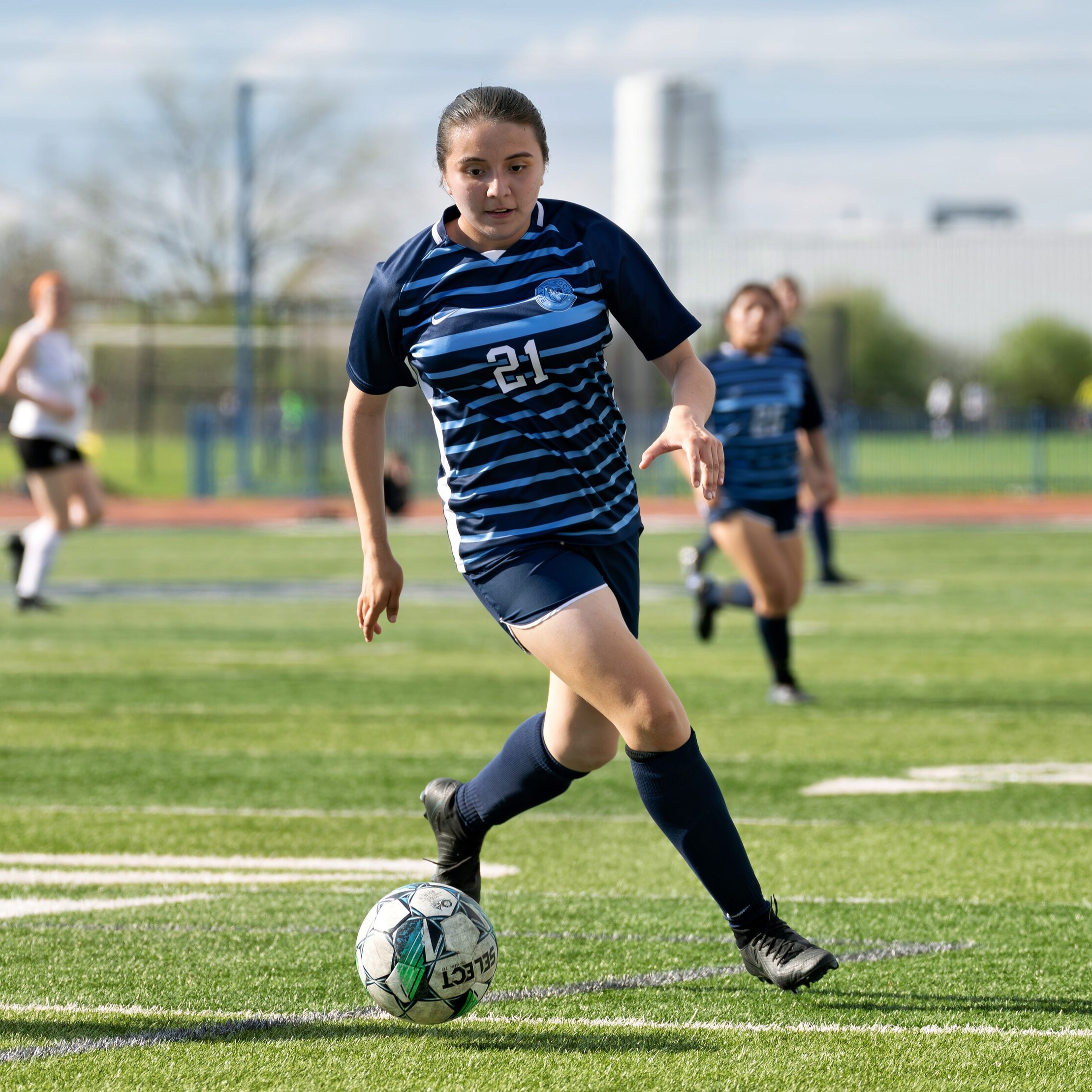 soccer action photo