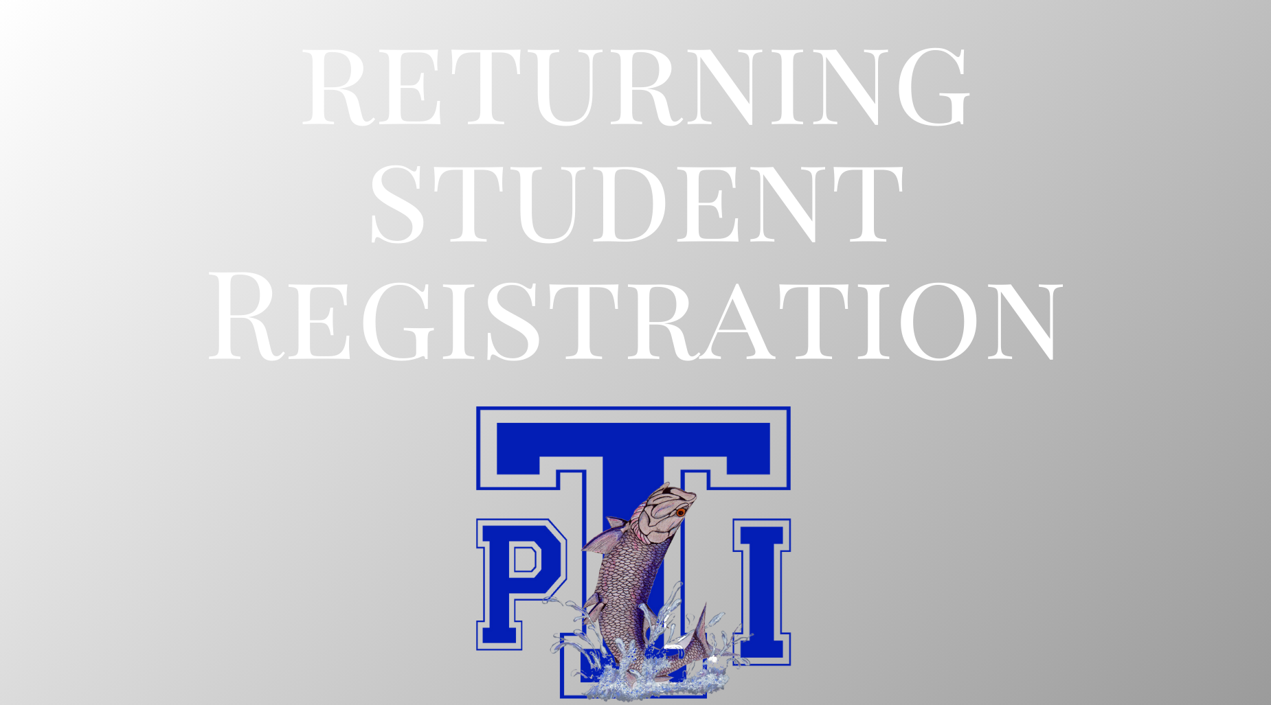 Returning Students Registration