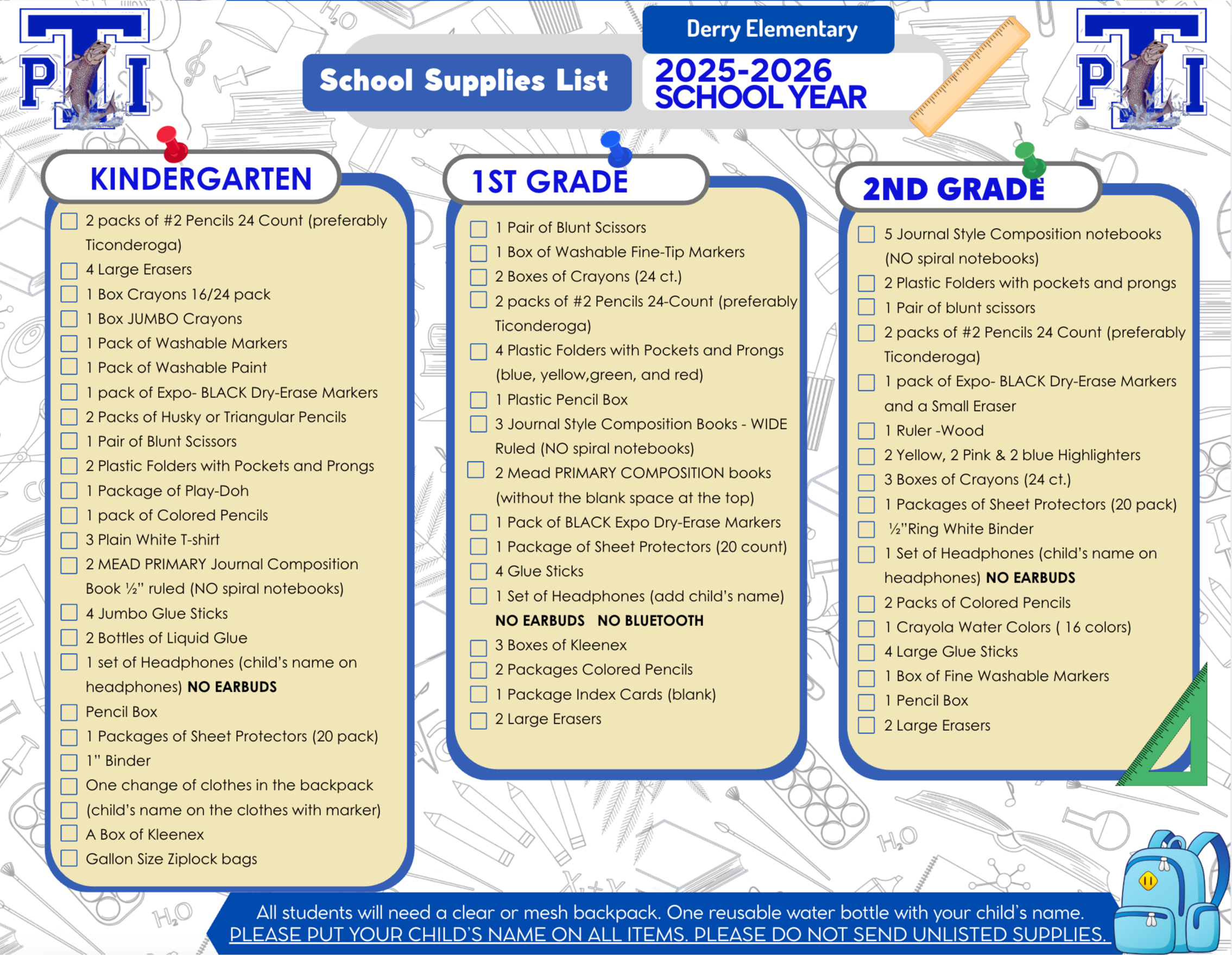 Supplies