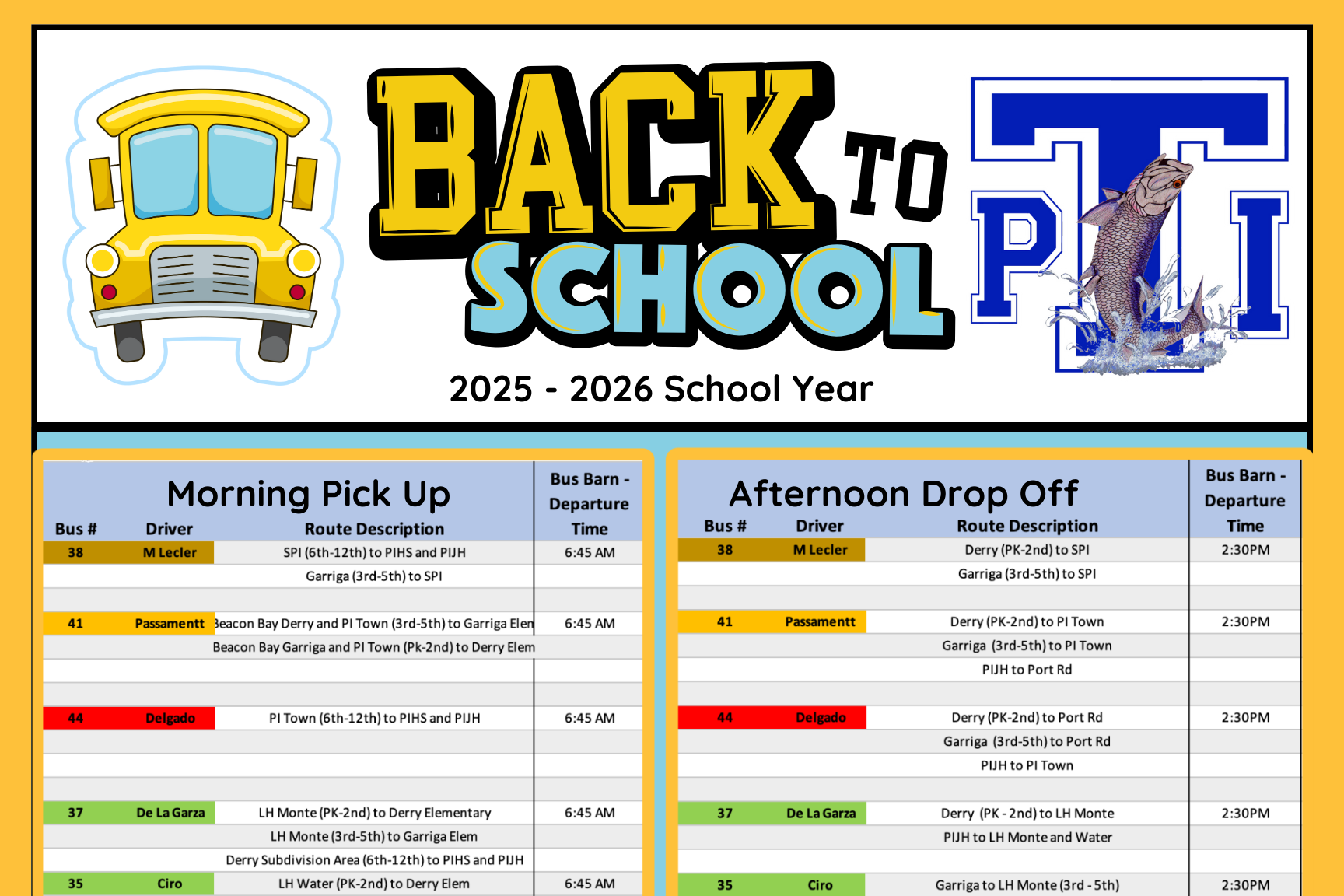 Bus Routes