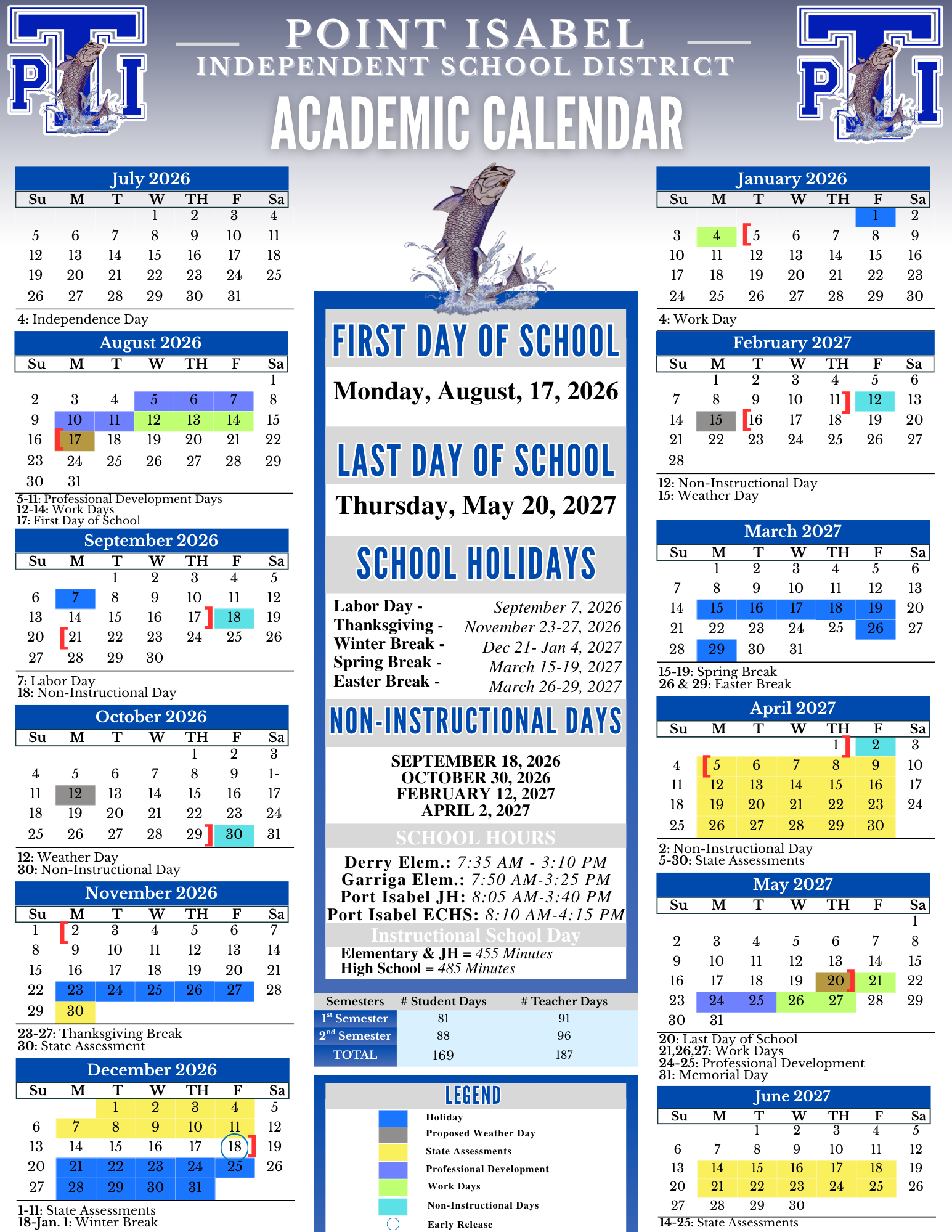 Academic calendar