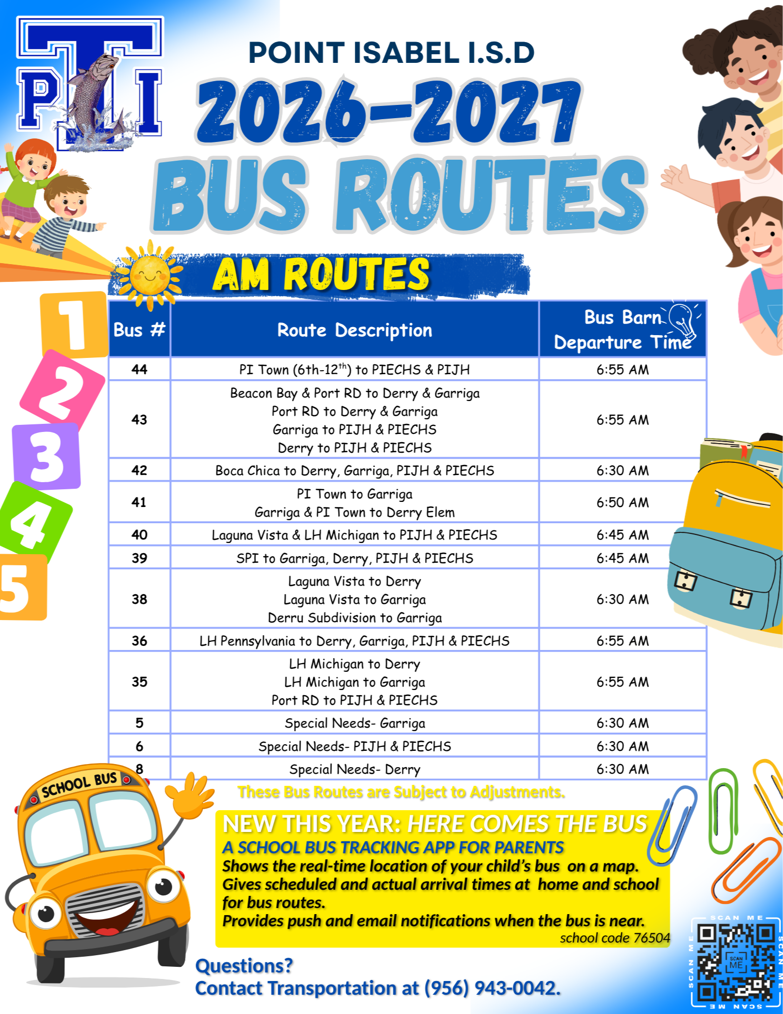 Bus Routes