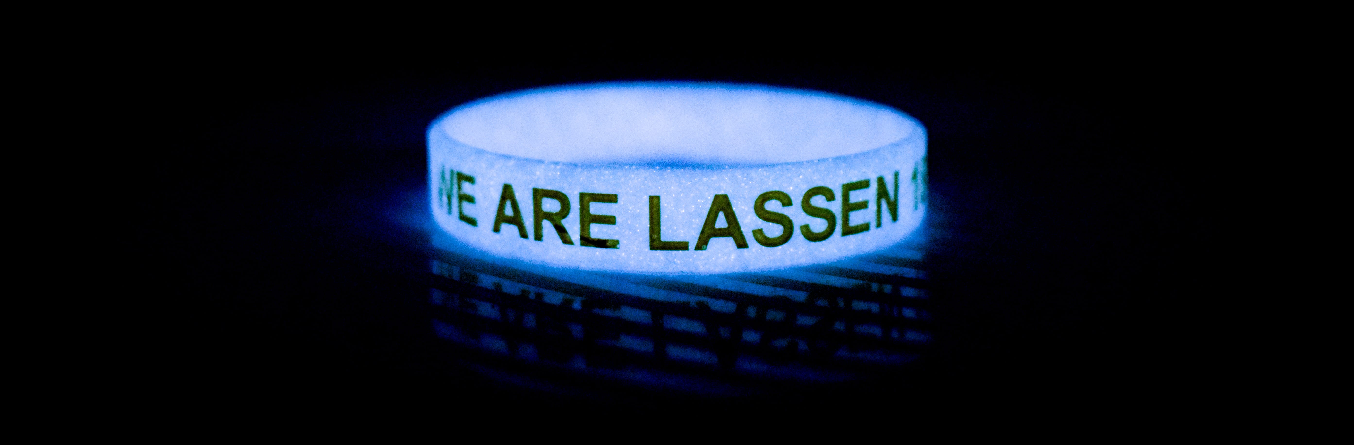 We Are Lassen wristband