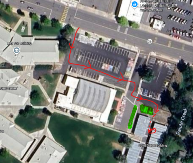 Map for adult education and computer class