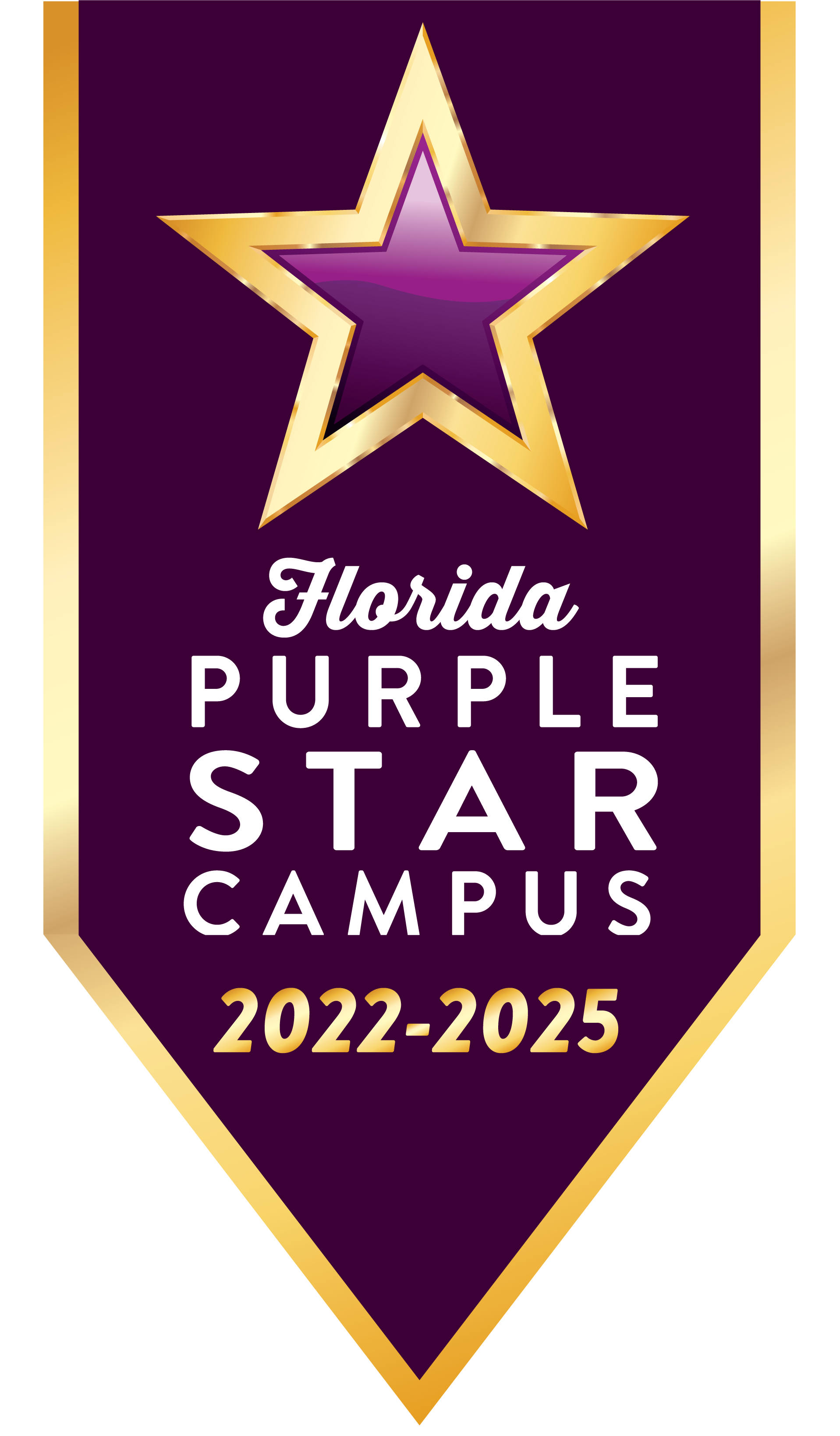 Florida Purple Star Campus Banner
