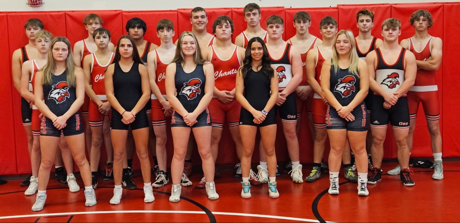 Photo of the Wrestling team