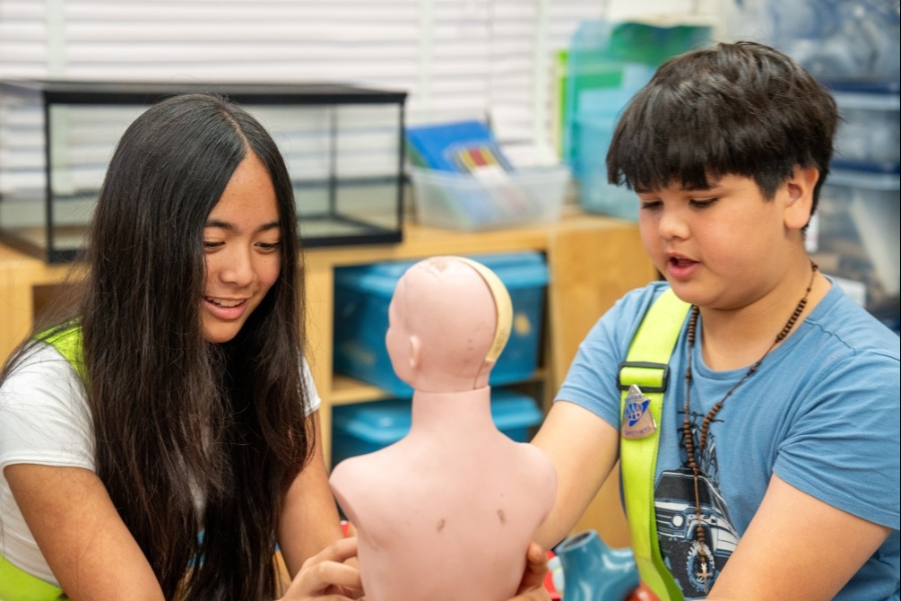 Safety Patrols in science class