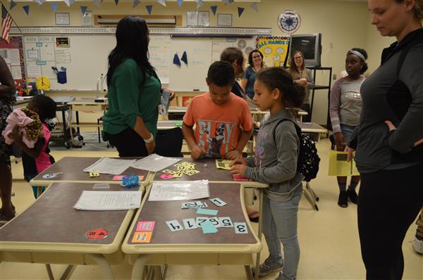 students and teachers in classroom