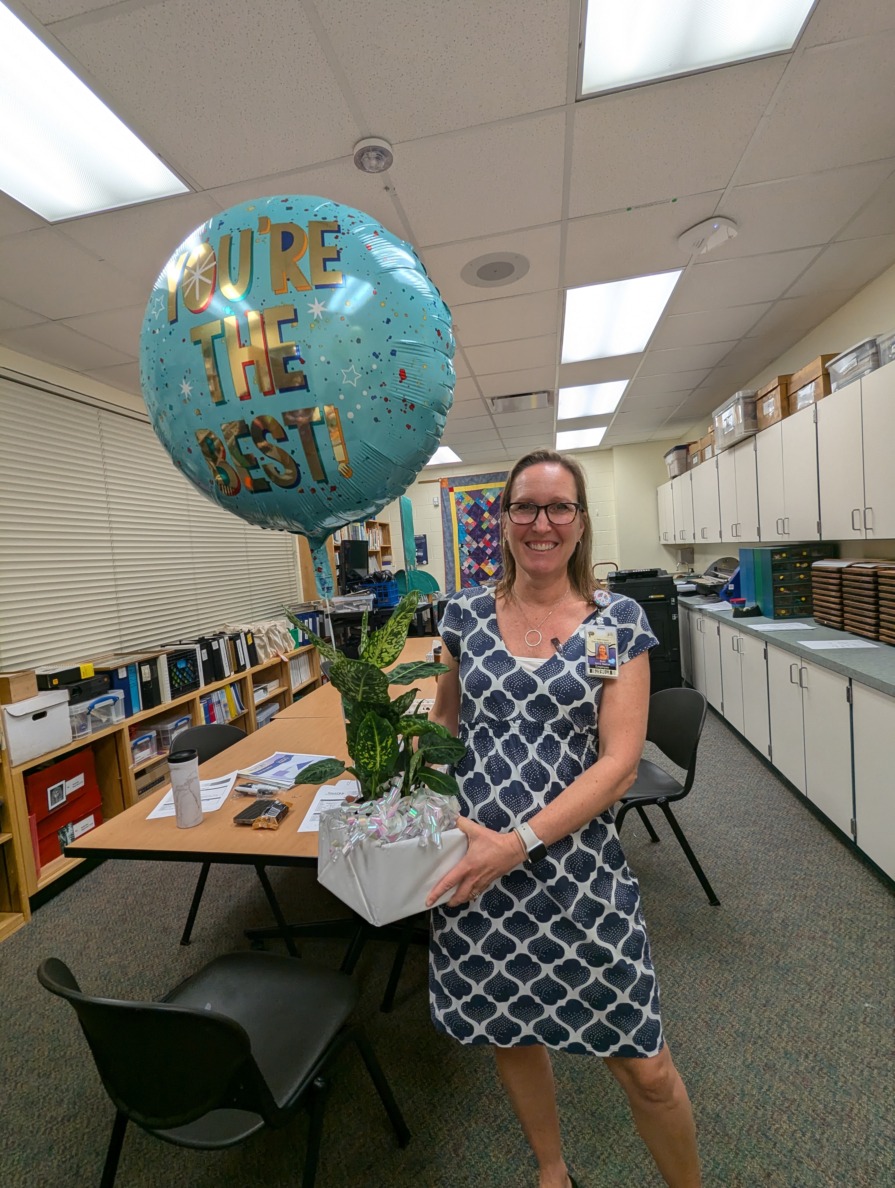 2024-25 Teacher of the Year, Mrs. Tara Budd, Congrats! You're the Best