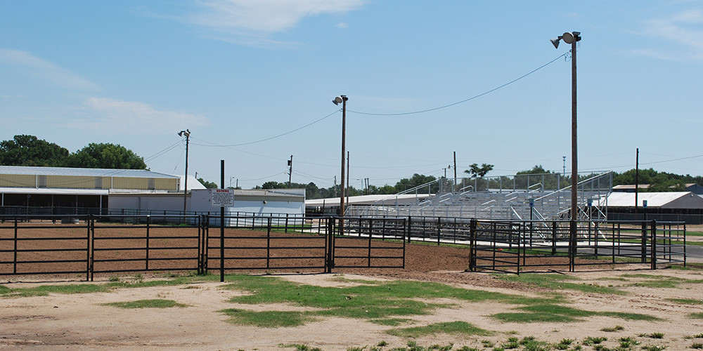 Livestock area at Kingman Fairgrounds