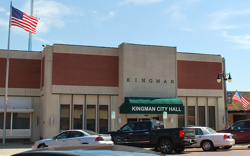 storefront of the city office 