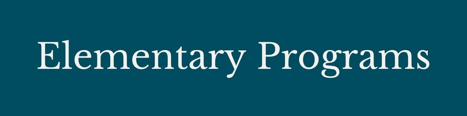 Elementary Program