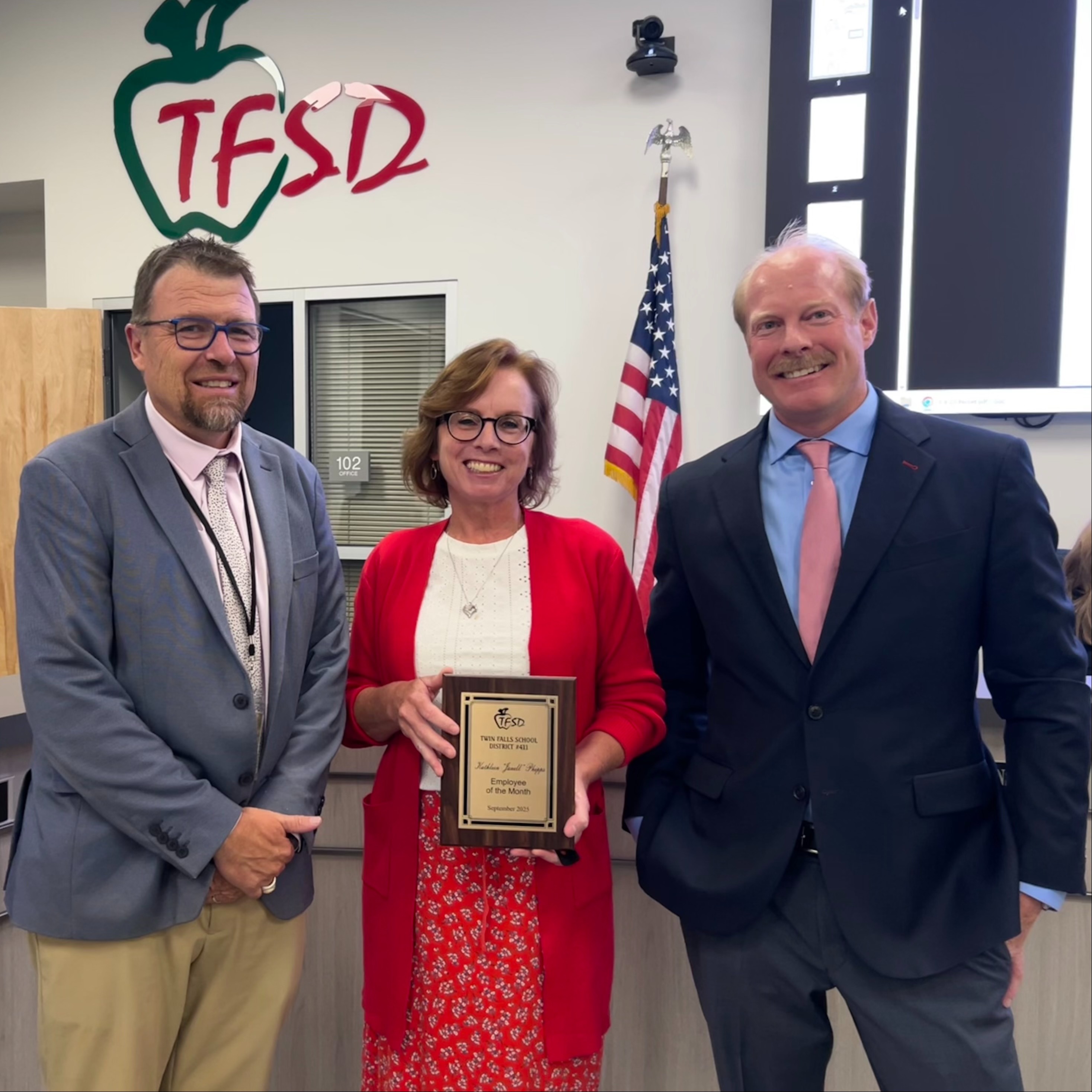 September Employee of the Month Kathleen Phipps