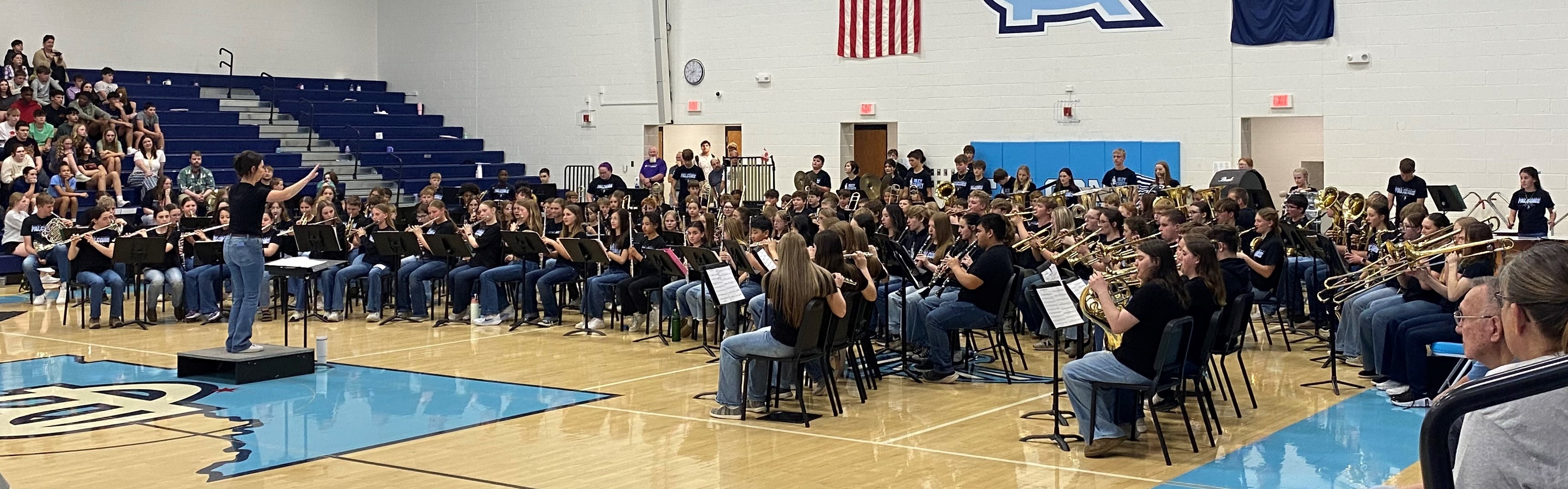 all grade levels band concert