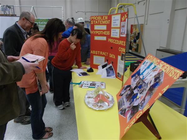 students with project