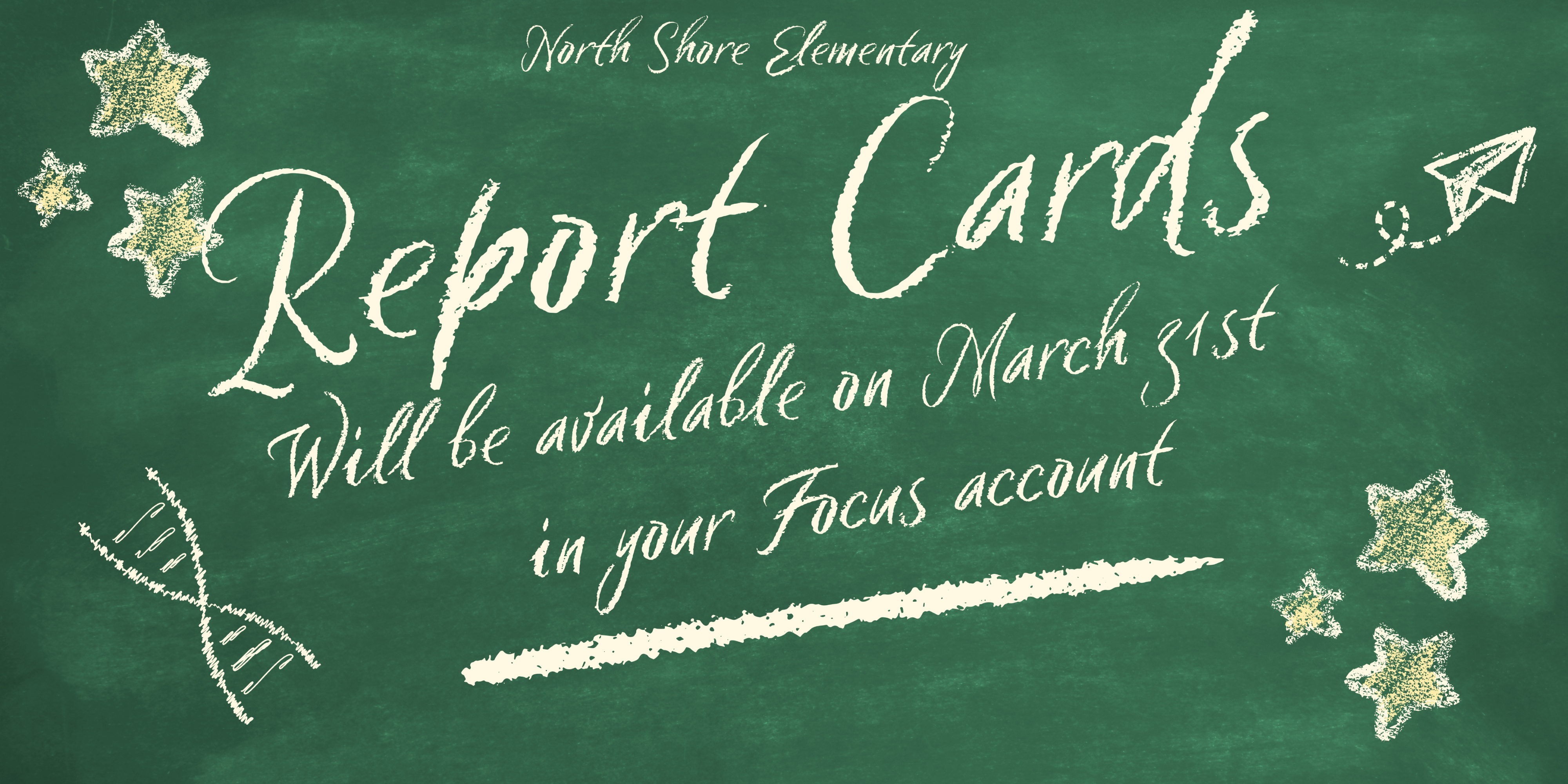 Report Cards can be found in Focus on March 31st