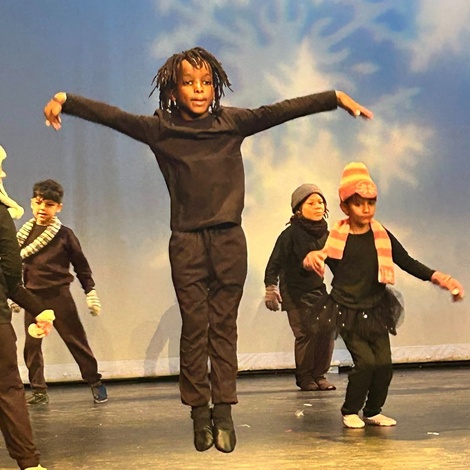 Student dancing
