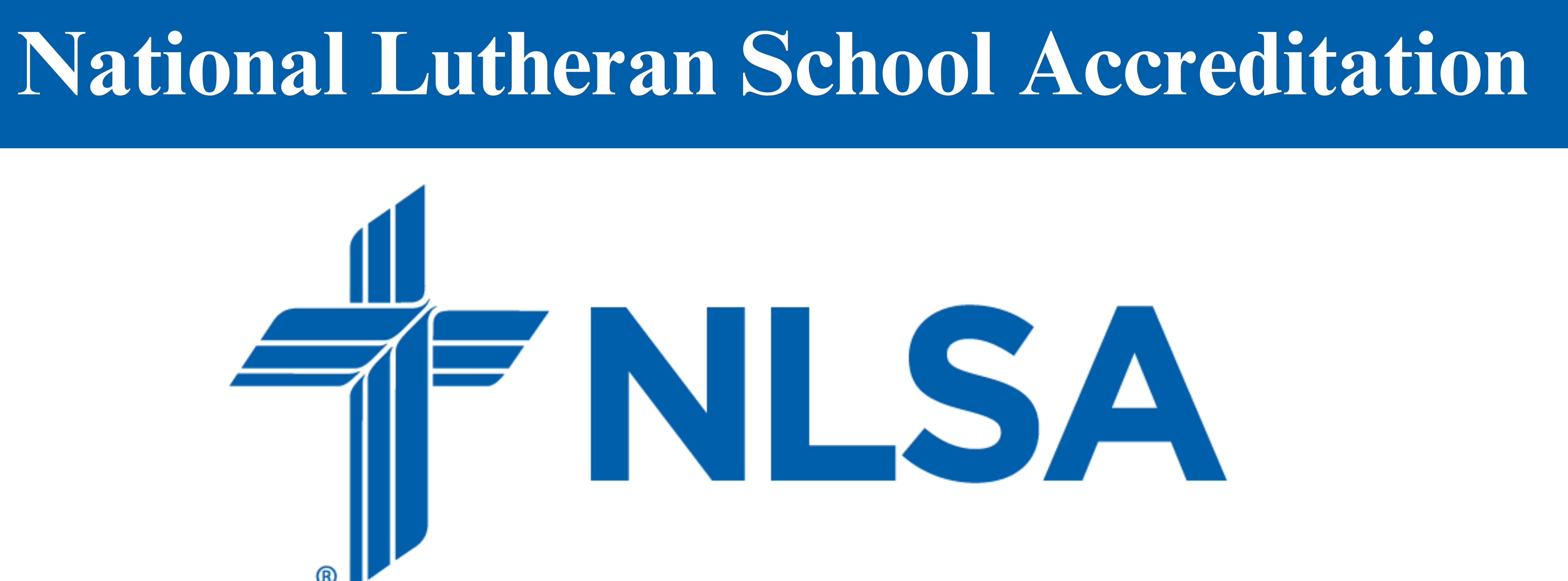 We are an accredited school!