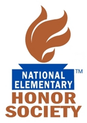 The logo of the National Elementary Honor Society.
