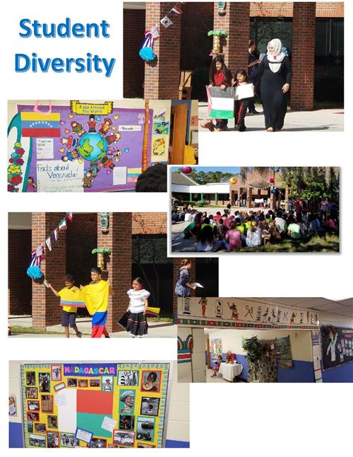 student diversity event photo collage