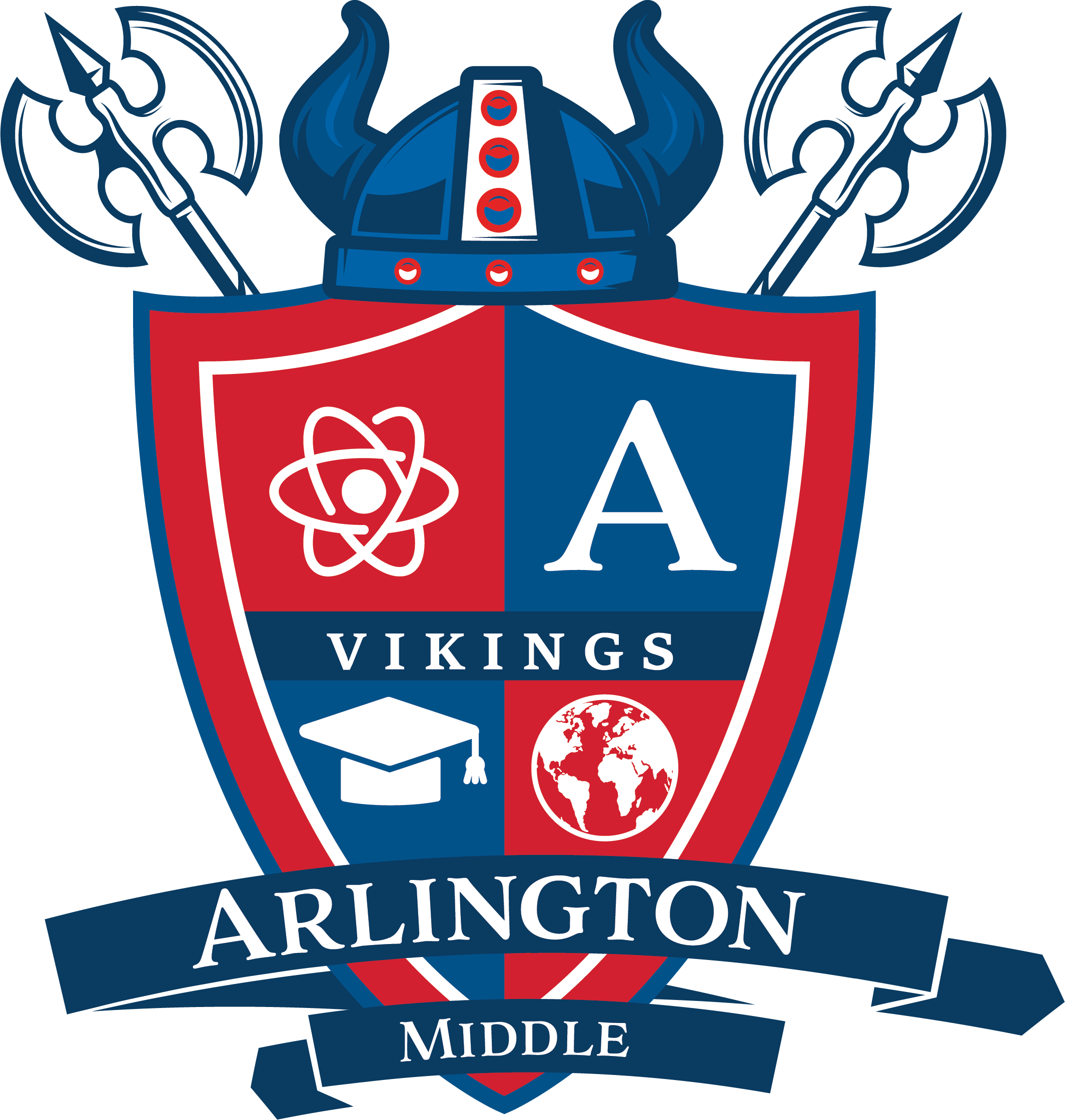 Arlington Middle School logo