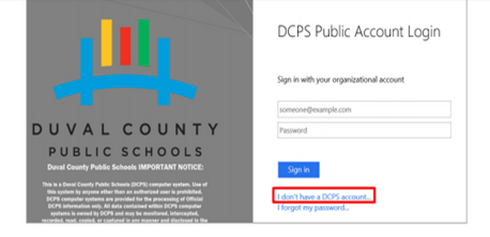 DCPS login