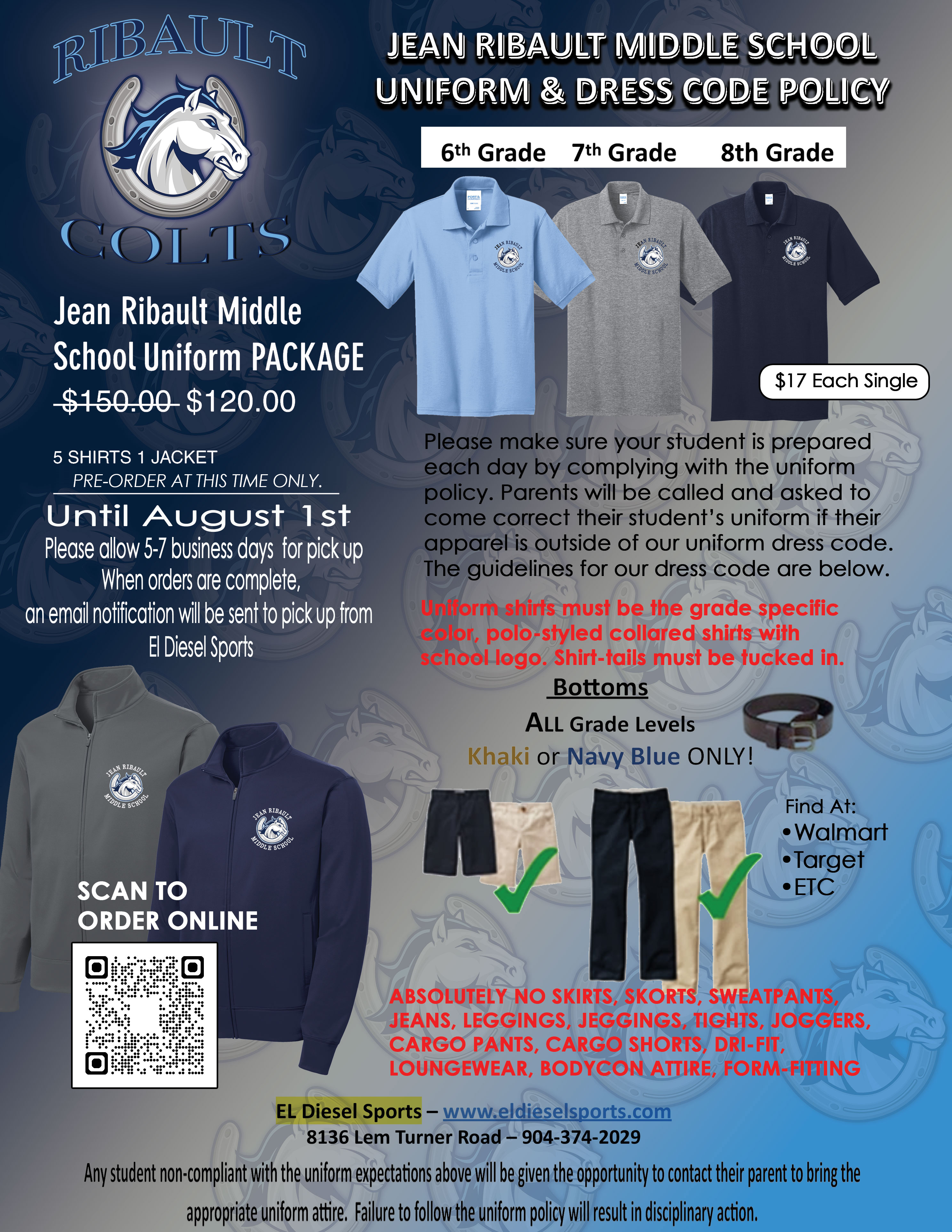 JRMS Uniform Policy