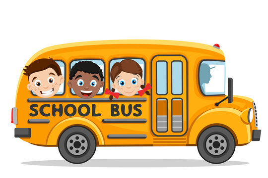school bus cartoon