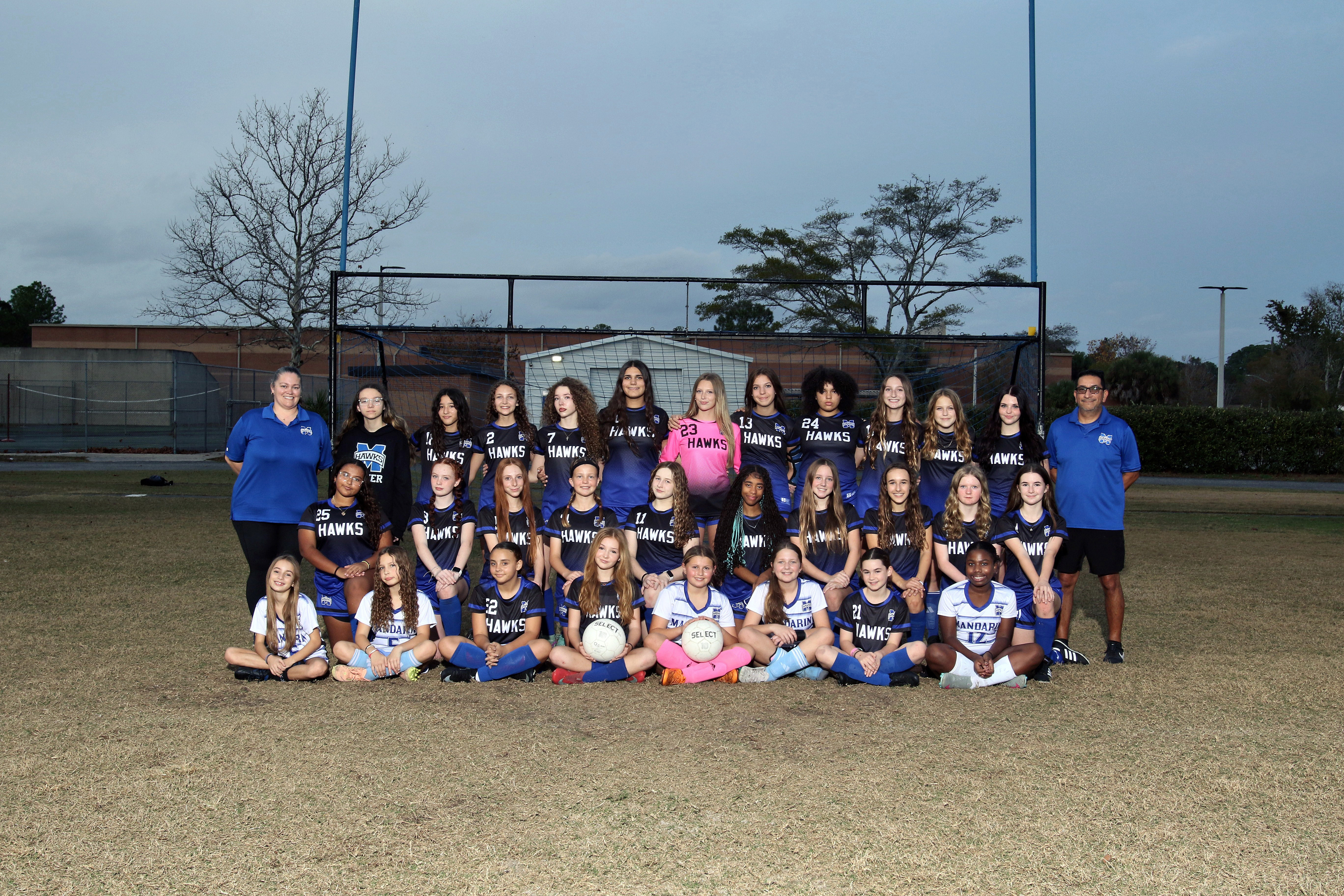 2026 Mandarin Middle Girls Soccer Team