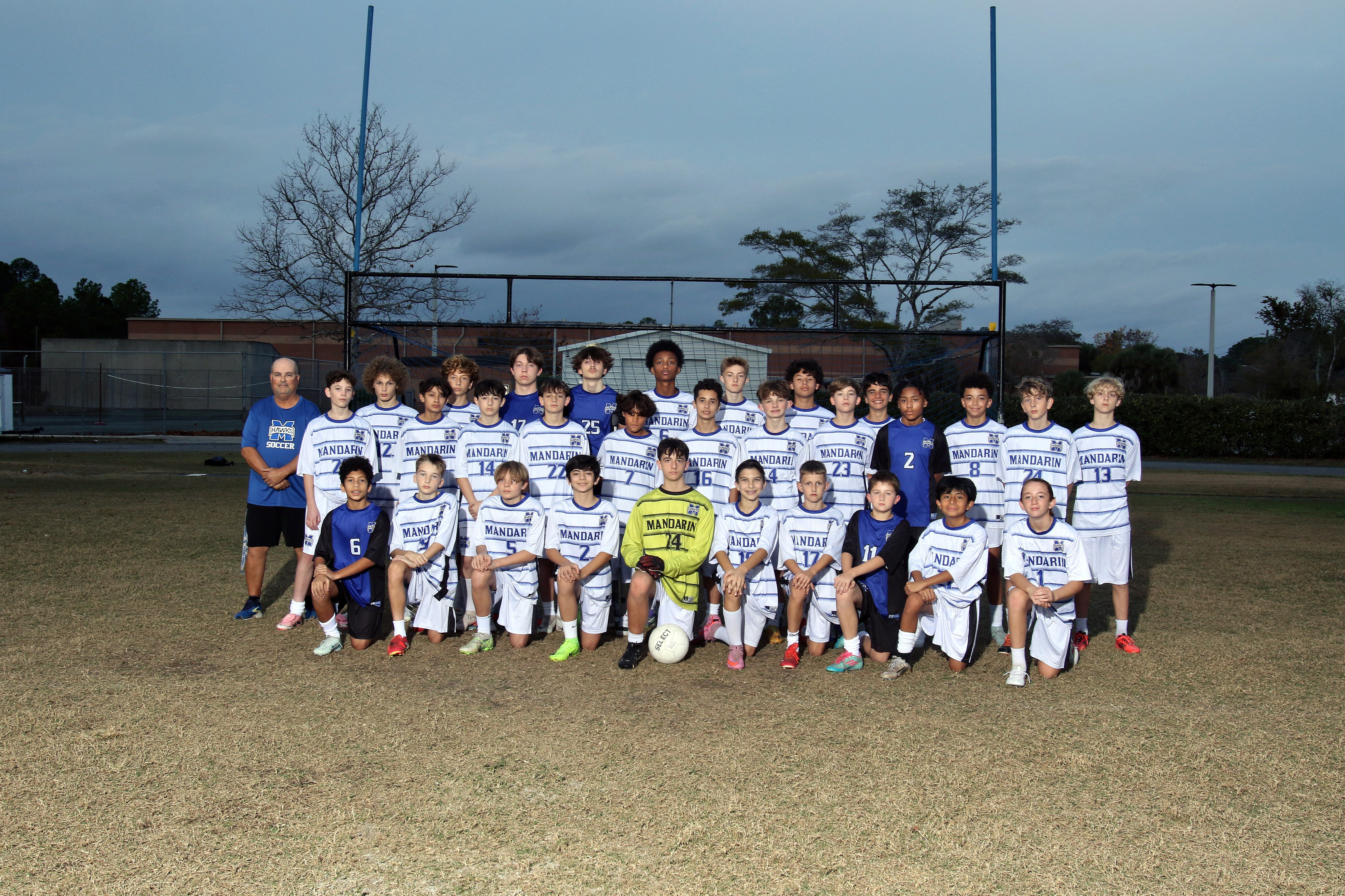 2026 Mandarin Middle Boys Soccer Team
