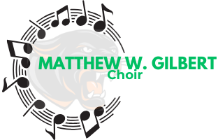 Matthew W. Gilbert Choir Logo