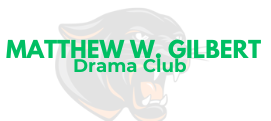 Matthew W. Gilbert Drama Club logo