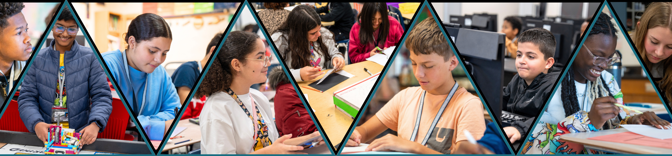 Students actively learning