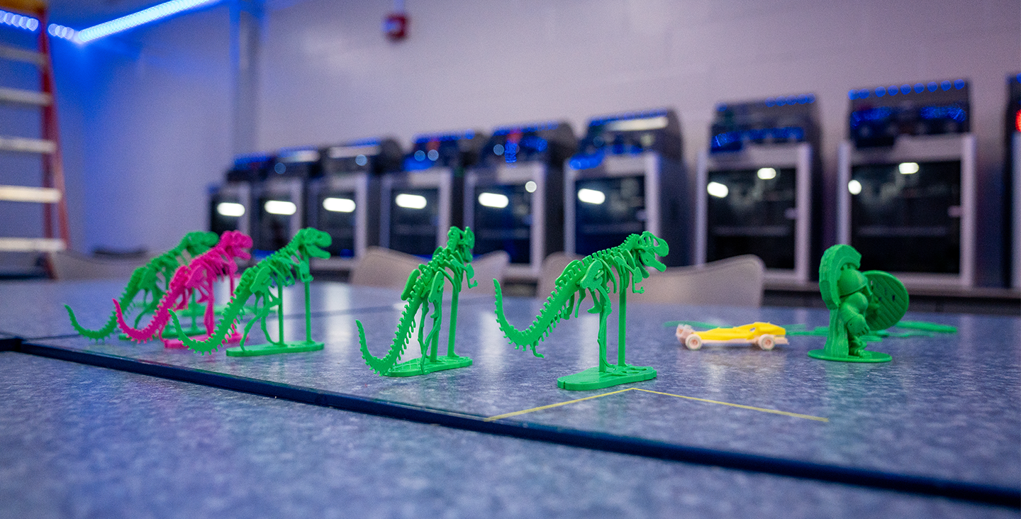 3D Lab Dino Prints