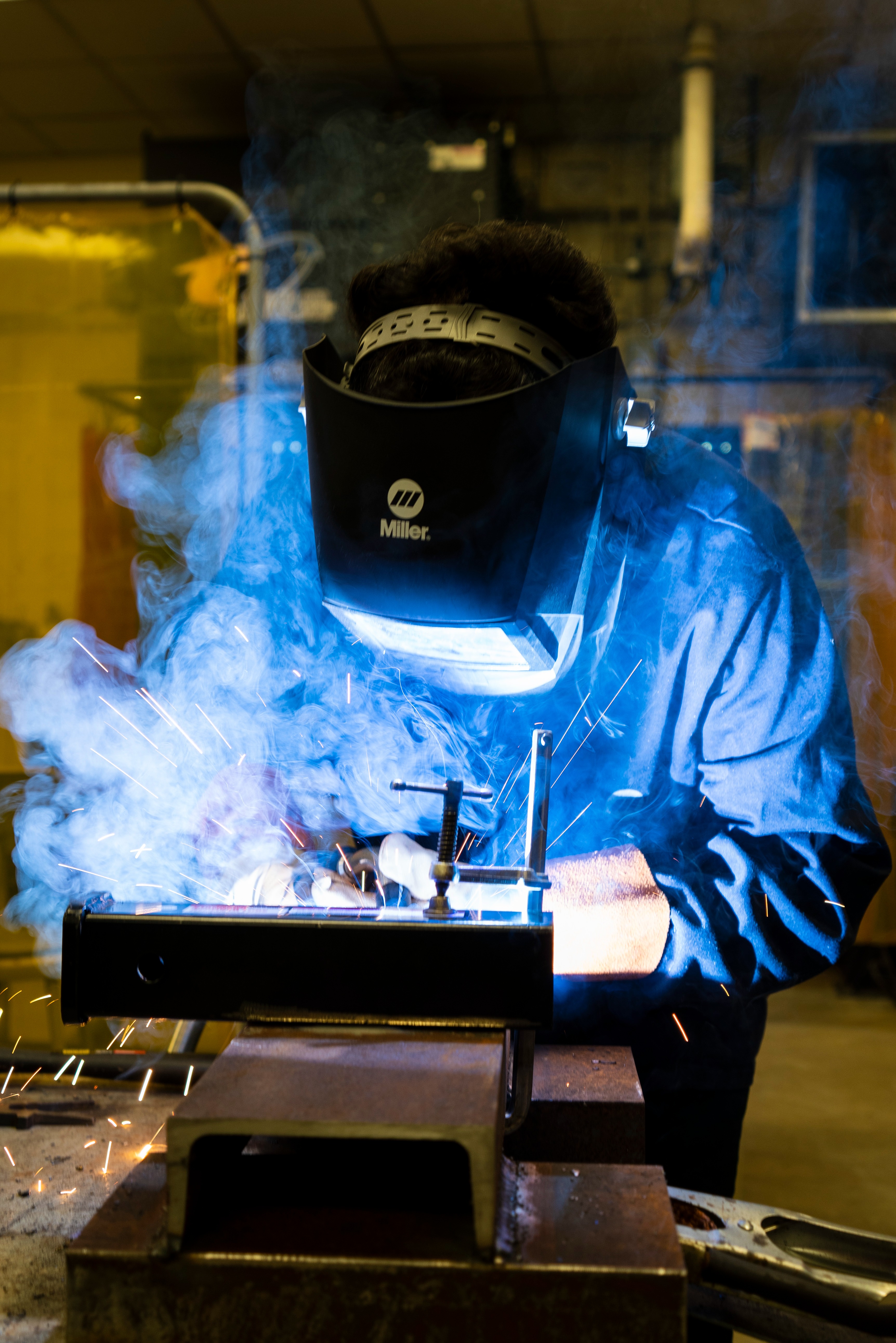Student Welding