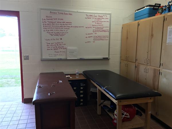athletic training facility
