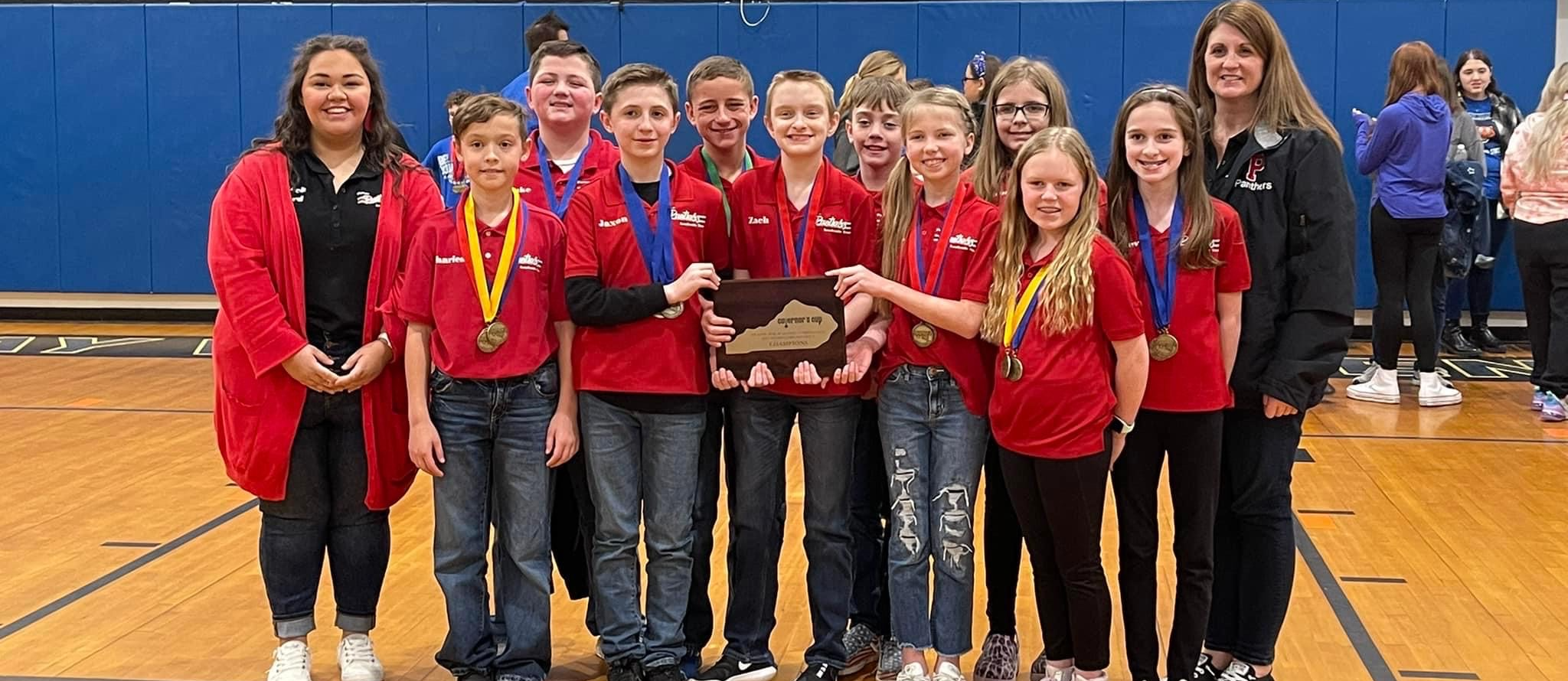 4th and 5th Grade Academic Team District Champions!
