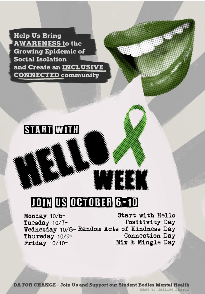 Hello Week October 6 -10