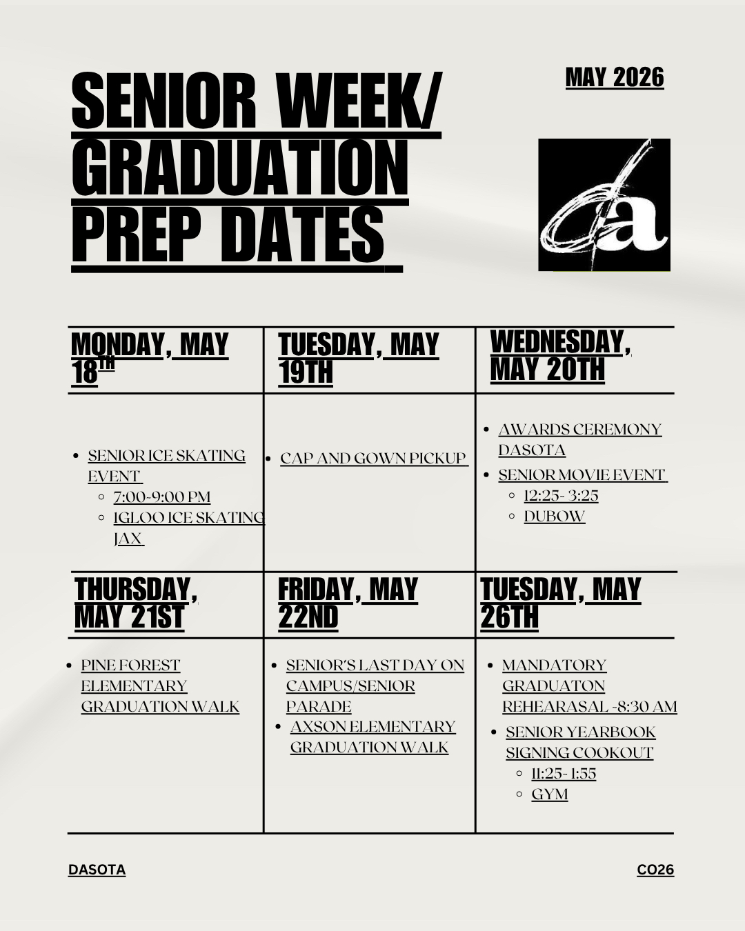 Grad Info #2