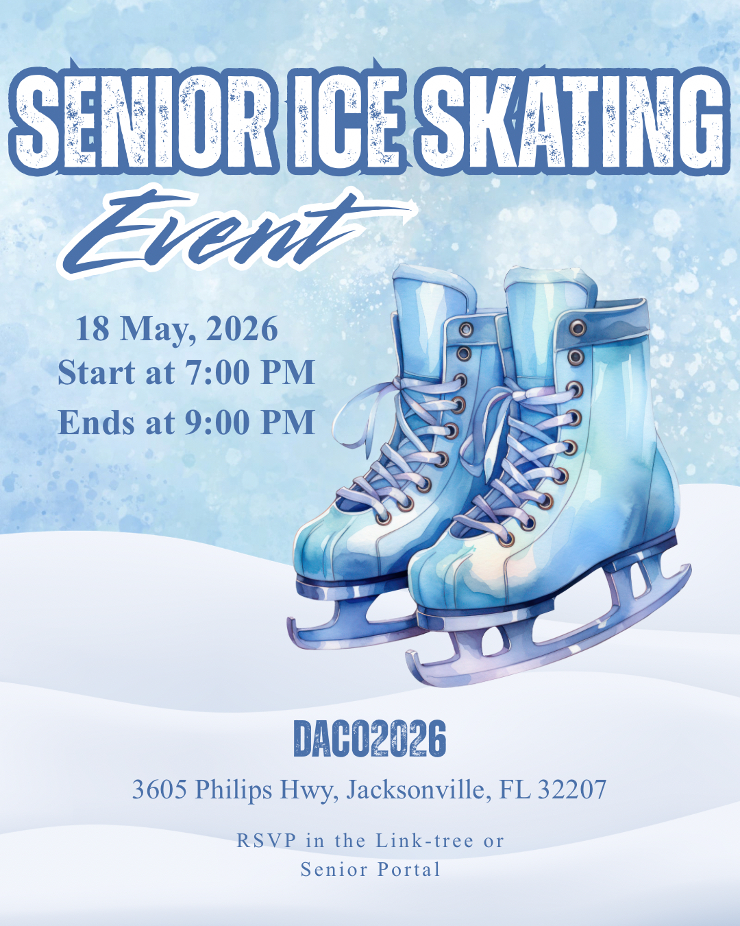 Senior Ice Skating