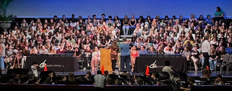 Grad practice