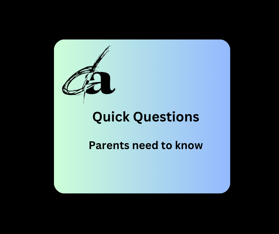 Quick Questions for Parents
